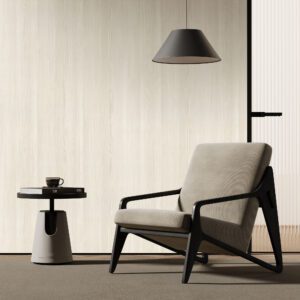 Subtelny laminat architektoniczny GS-003 Ash Edge Grain o wzorze jasnego jesionu. Odporny na UV i zarysowania. Kup okleinę w NoktoShop!